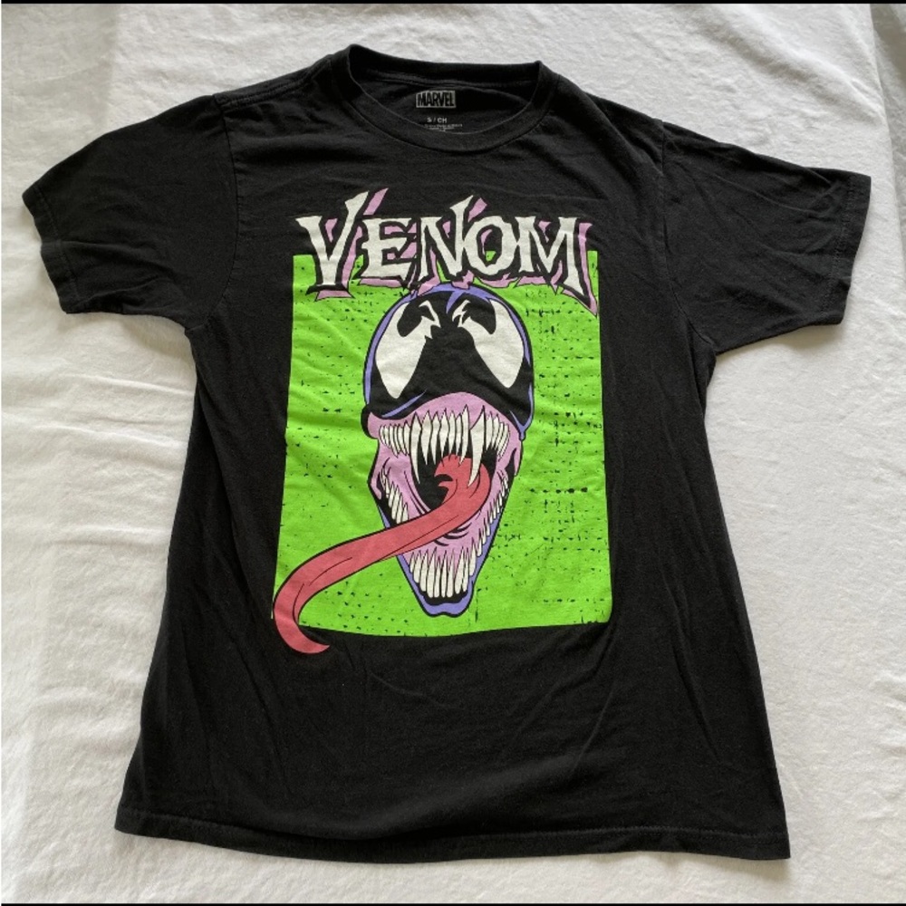 Venom Marvel Comics Men’s Small S Black T-shirt